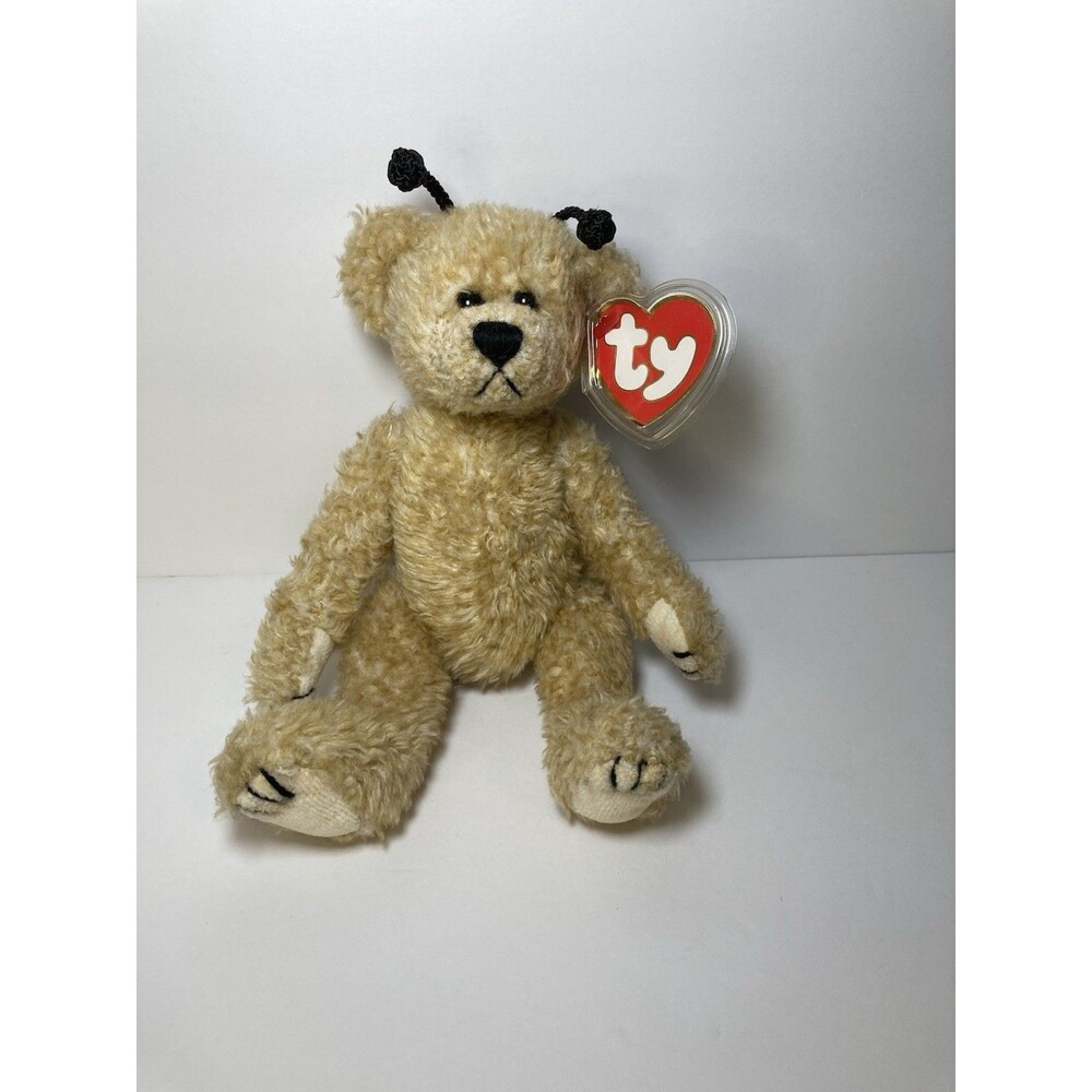 Ty Attic Treasures Beezee Plush Bear 1993